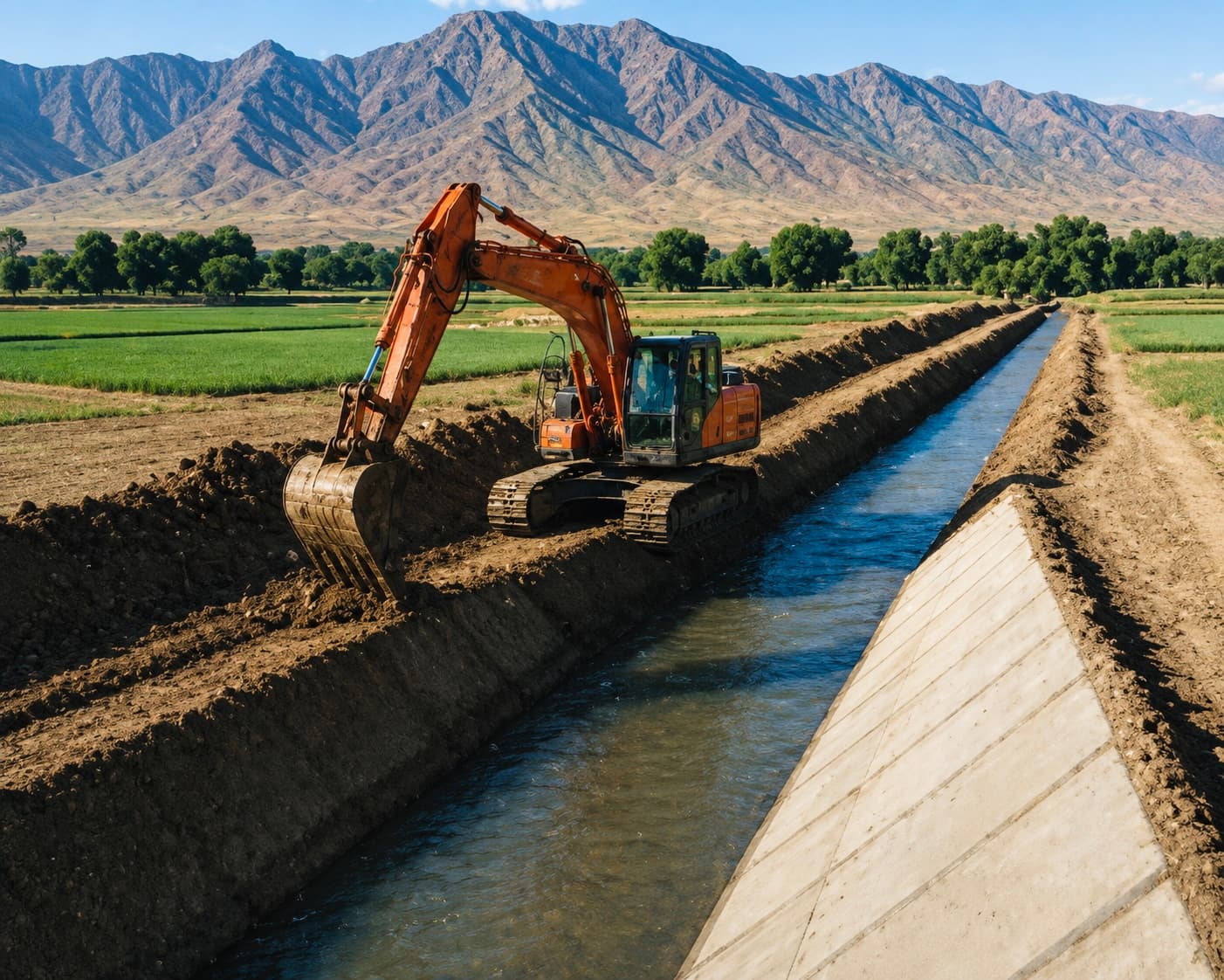 Canal Construction Project Completed